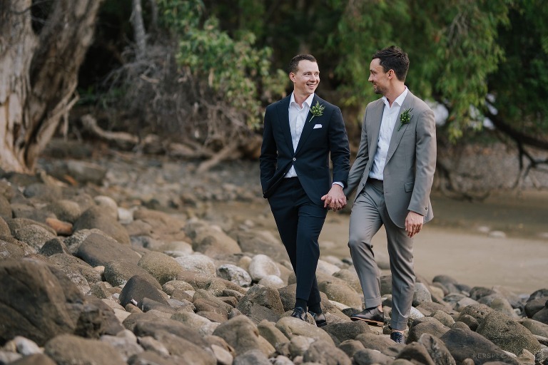 Little Cove Port Douglas wedding ceremony