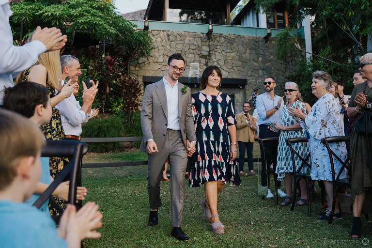 Little Cove Port Douglas wedding ceremony