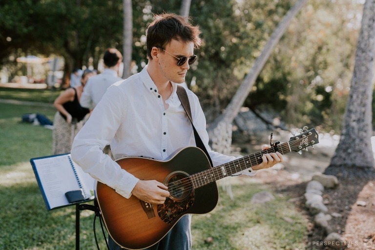 Connor Reid Port Douglas wedding musician